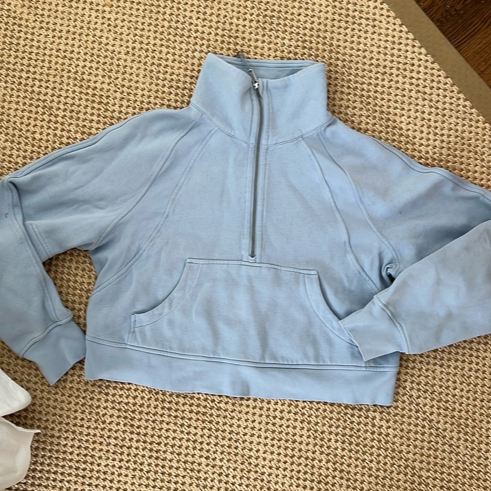 Lululemon Scuba Oversized Funnel-Neck Half Zip